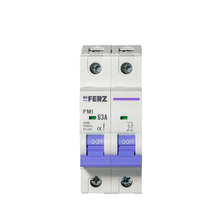 FMI-2P  63A Модульный выключатель нагрузки